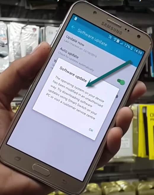 Unauthorized Actions Have Been Detected in Samsung