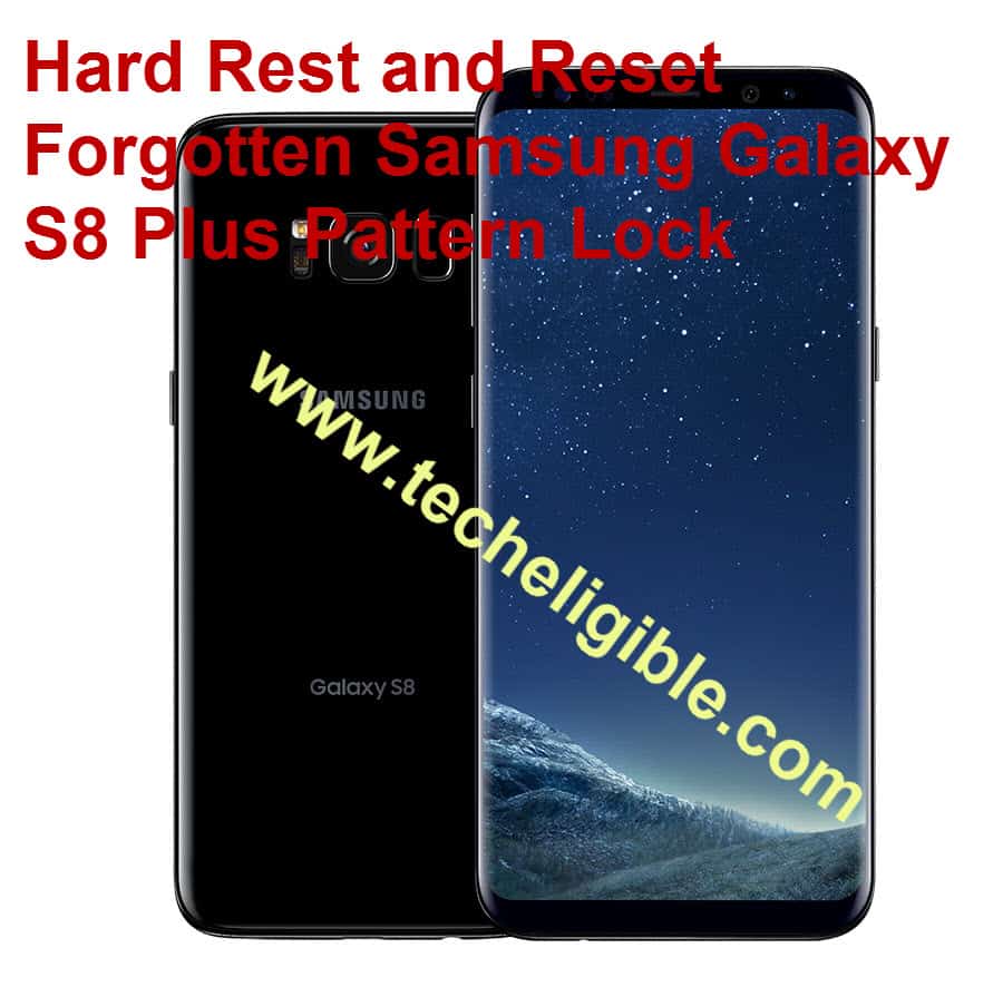 Samsung Galaxy S8 Plus Hard reset