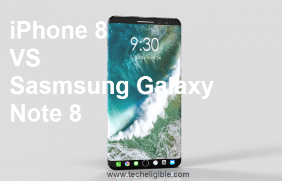 iPhone 8 vs Samsung Galaxy Note 8, Features Comparison and Specifications, Display Details