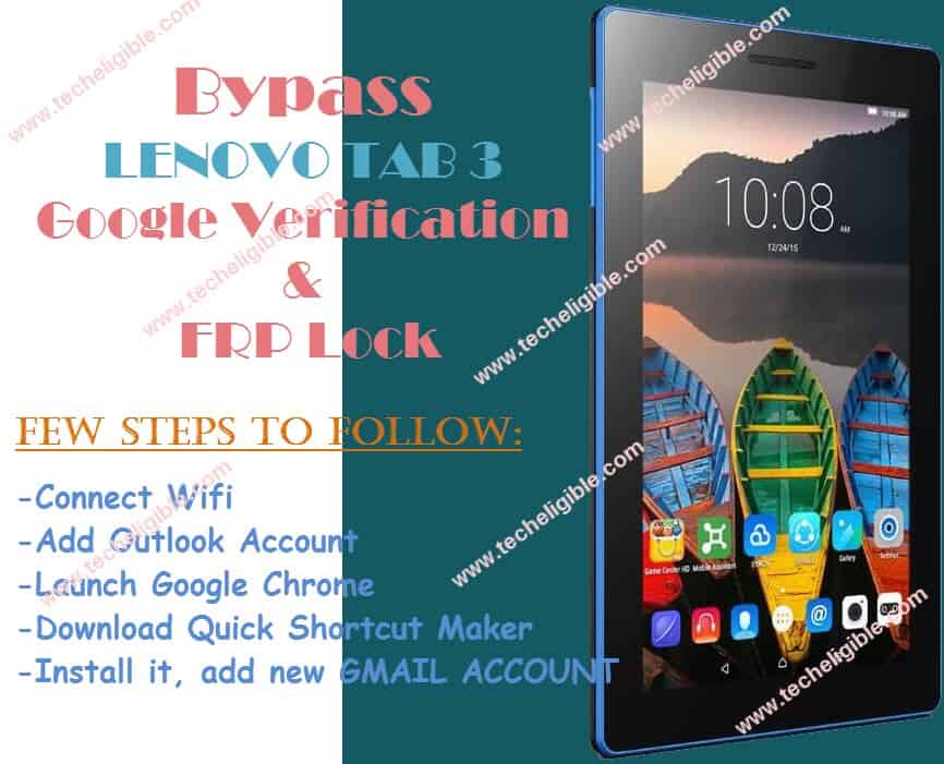 Bypass Google Account Lenovo Tab3 7, How to bypass Lenovo Tab 3 FRP, Remove Lenovo Tab 3 frp lock, Unlock Lenovo Tab 3 70i, How Remove Frp lock Lenovo Tab 3 70i, Bypass Lenovo Tab 3 frp