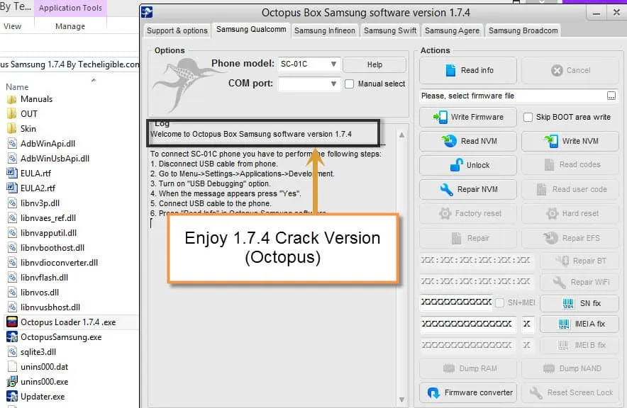 Octopus Box Samsugn Software 1.7.4, Download Octopus Box 1.7.4 With Loader