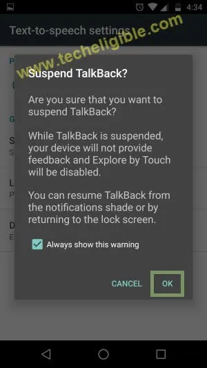 Suspend Talkback