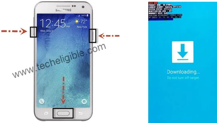 Download Mode Samsung Galaxy S6 Edge