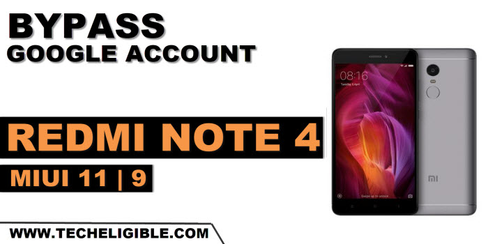 BYPASS FRP XIAOMI REDMI NOTE 4