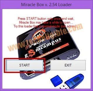 Start Miracle Box 2.54