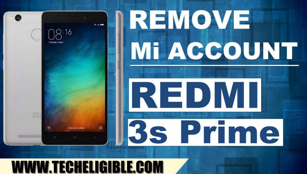 Remove MI Account Redmi 3s Prime, Enable EDL Mode in Xiaomi