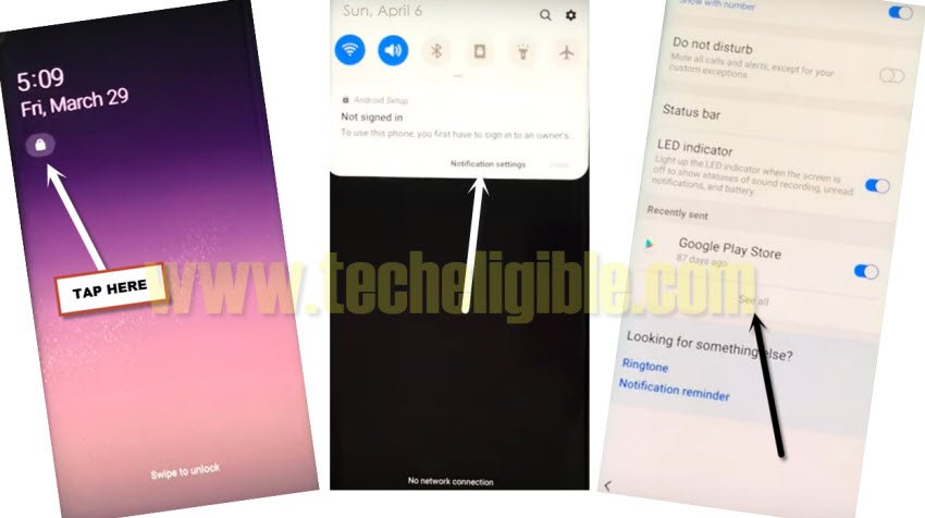 Access to Samsung Browser to remove frp Galaxy S8 Plus, Galaxy S8 frp