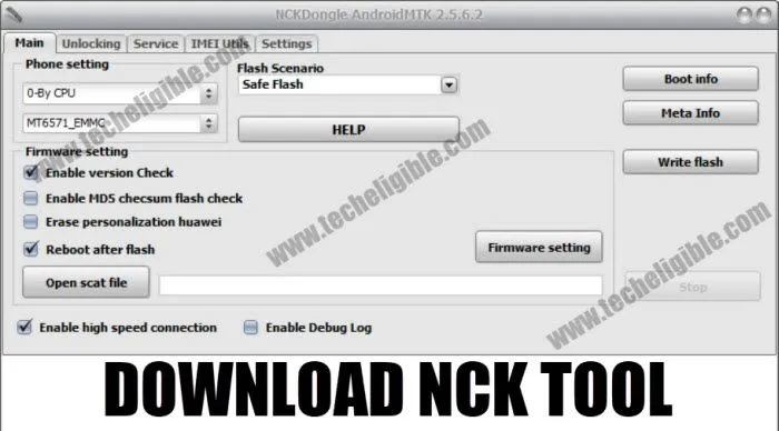 Download NCK Dongle with loader