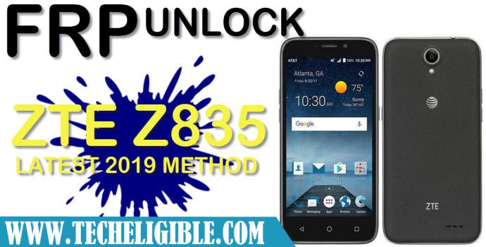 Bypass FRP ZTE Z835, Remove Google FRP ZTE Z835, Bypass Google Account Verification ZTE Z835