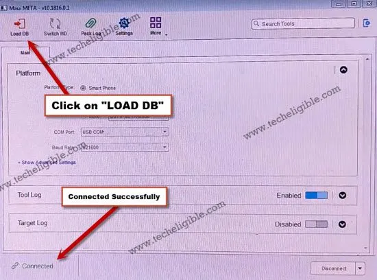 load db file to REPAIR Any MTK IMEI number
