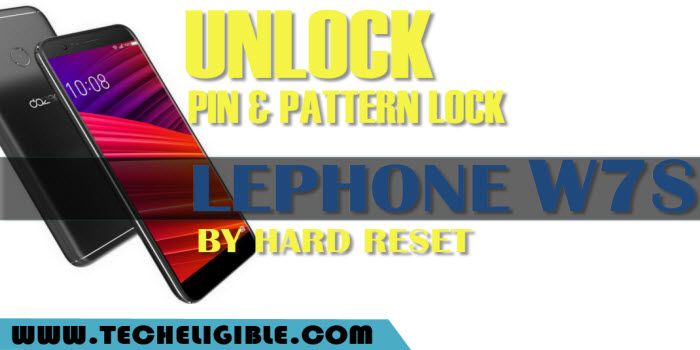 Unlock Forgotten Pin Lock Lephone W7S