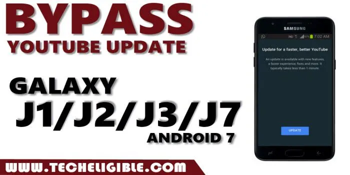 Bypass youtube update screen to bypass frp galaxy android 7