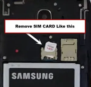 Remove SIM for Google Account Bypass Galaxy J4 Android 9