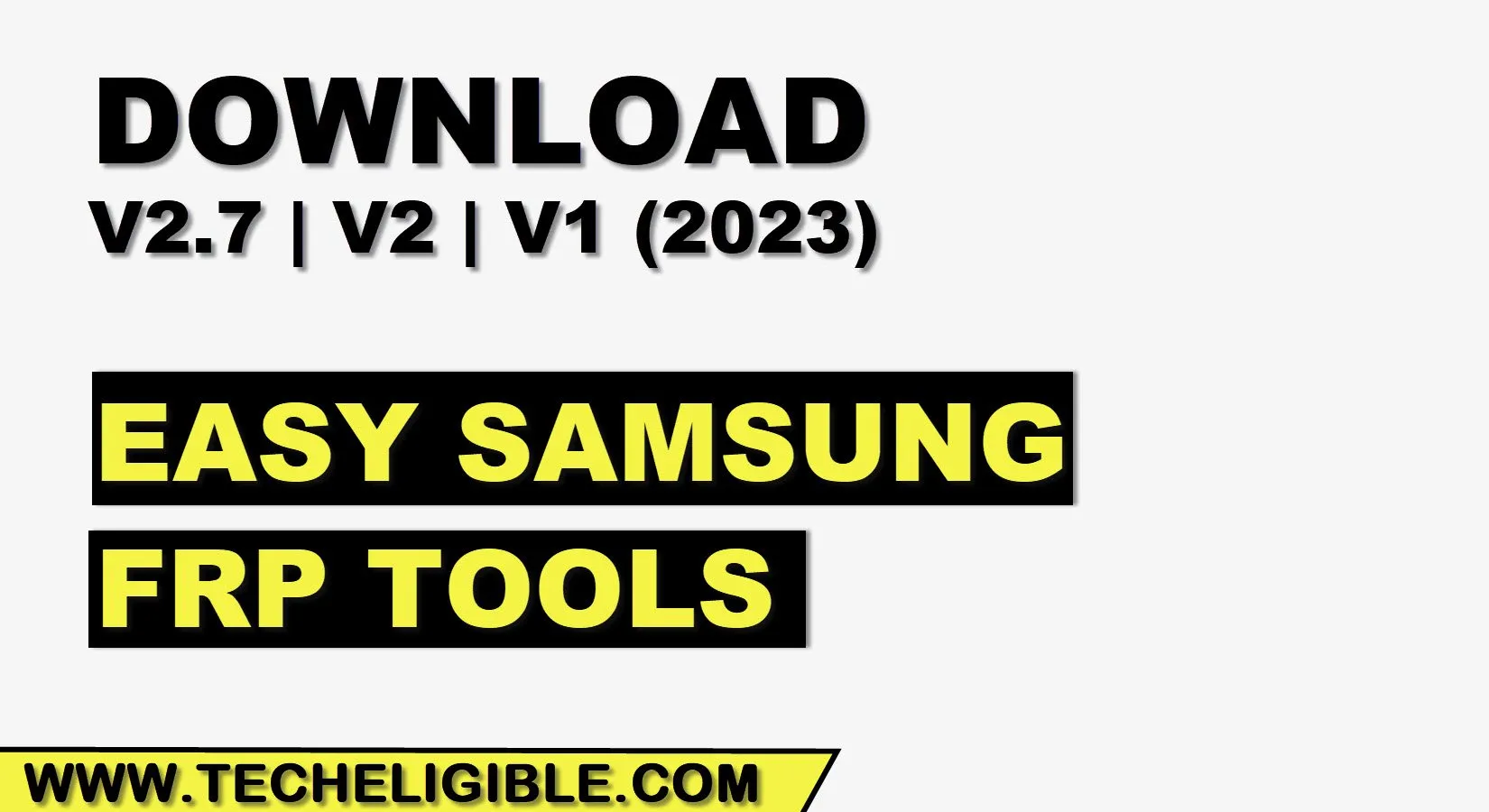 How to download all versions of easy samsung frp tools V2.7