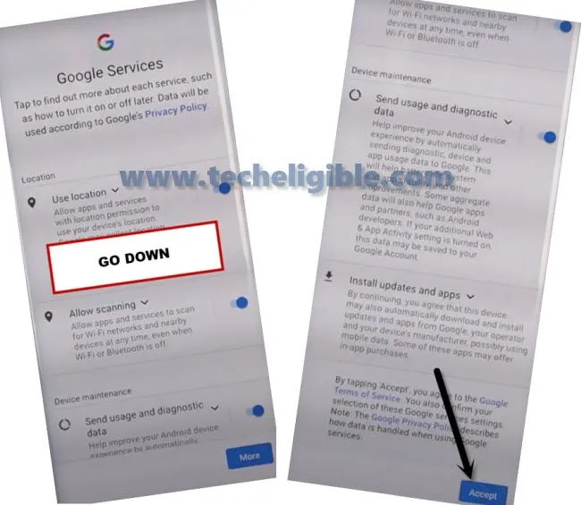 Google Services Homepage LG Velvet 5G FRP Unlock
