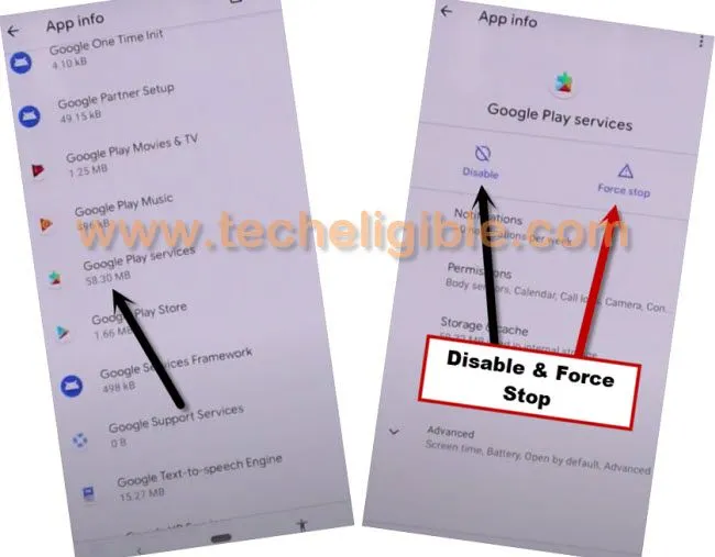disable google play services