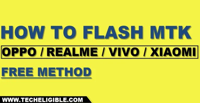 How to Flash FREE OPPO, Realme, Xiaomi, Vivo phones