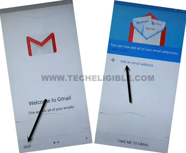 hit on gmail add an email address to bypass frp Realme C30