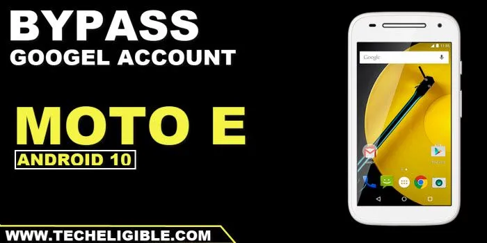 Bypass google account moto e android 10 without PC