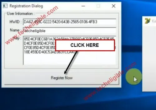 register mrt software using key