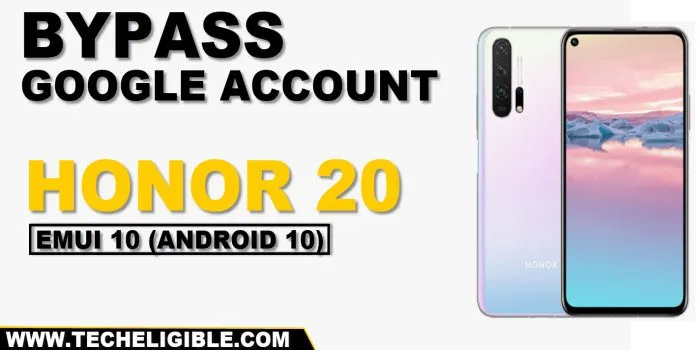 Bypass frp honor 20 emui 10 android 10 without pc