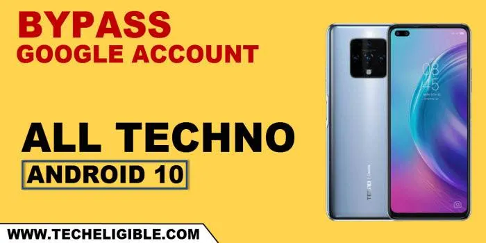 how to bypass frp all techno android 10 without pc