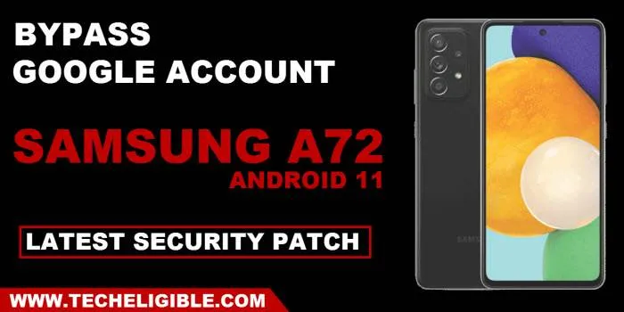 how to remove frp Samsung A72 android 11