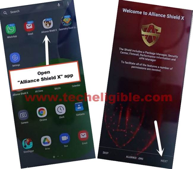 Como tener varias cuenta Alliance shield x samsung android 11 2022