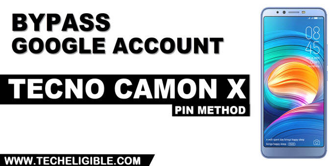 how to bypass google account FRP Tecno Camon X without PC