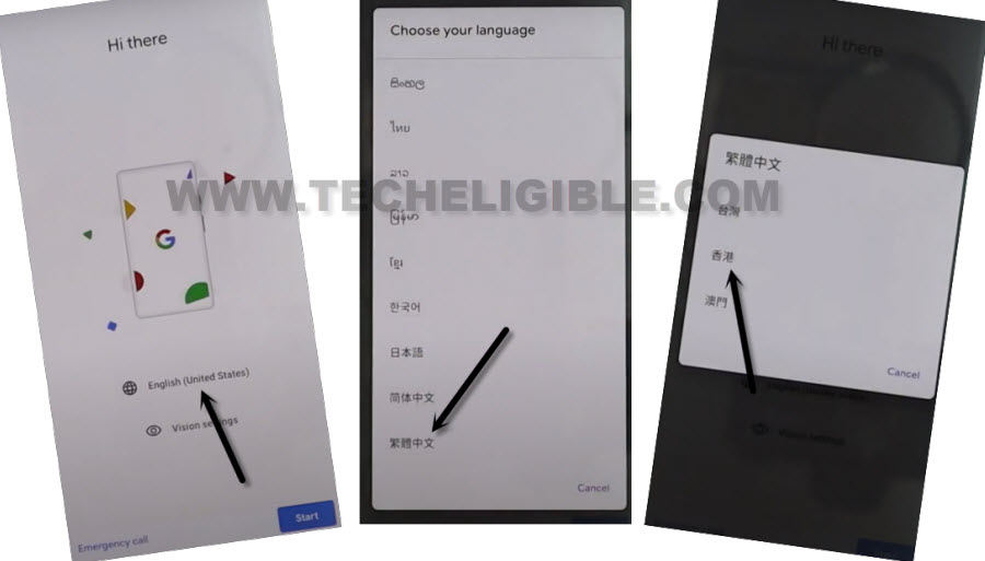 change language to chinese to bypass frp account google pixel 2 XL and Pixel 2 android 11