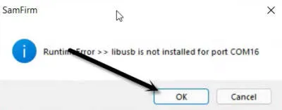 install libusb driver