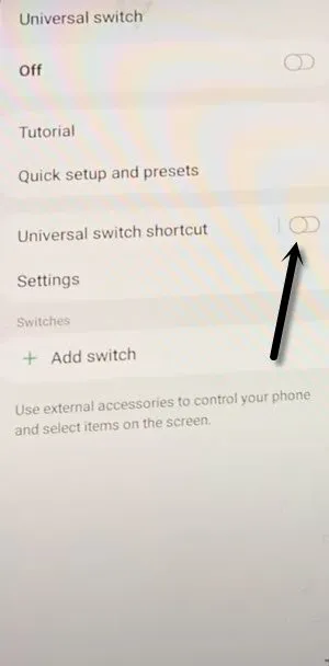 turn on universal switch to fix something went wrong error