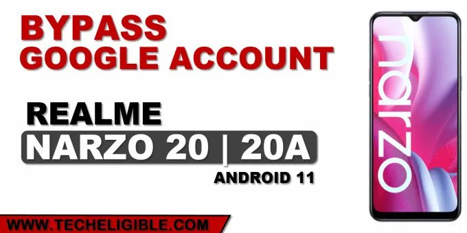 Bypass FRP Realme NARZO 20, 20A Android 11