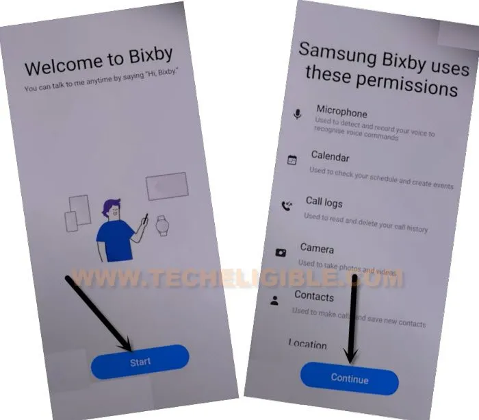 TAP TO Start from bixby to remove frp account Galaxy S22