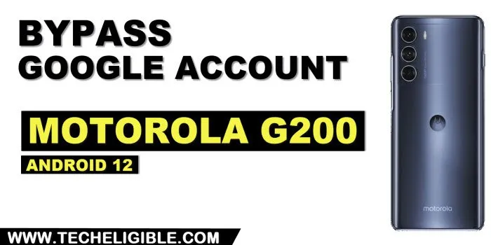 remove frp account Motorola Moto G200