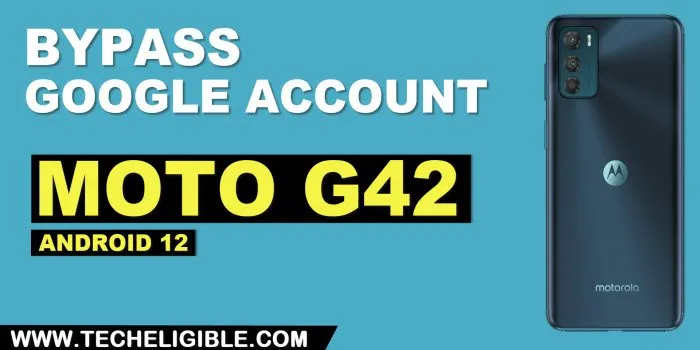 how to bypass frp Account Moto G42 Android 12 without PC
