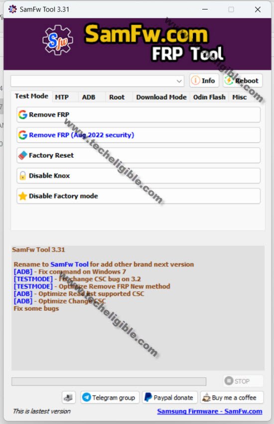 Download Samfirm Tool V3.1 with Complete FRP Bypass Guide