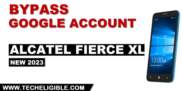 how to bypass frp Alcatel Fierce XL