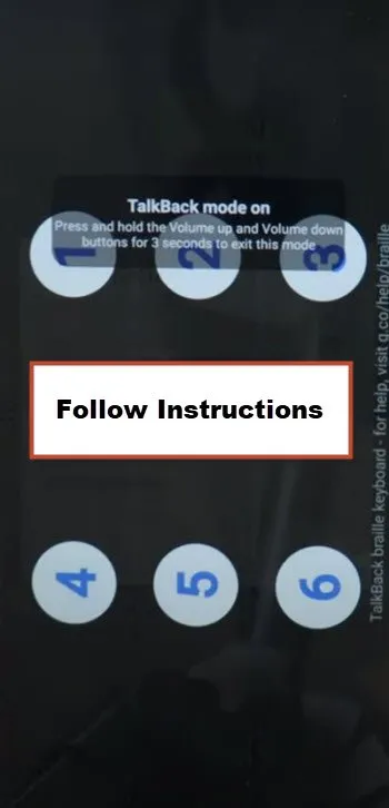 follow instructions to hit on digits