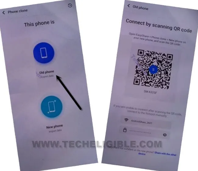 HIT ON OLD Phone to get QR Code to bypass frp VIVO Y56