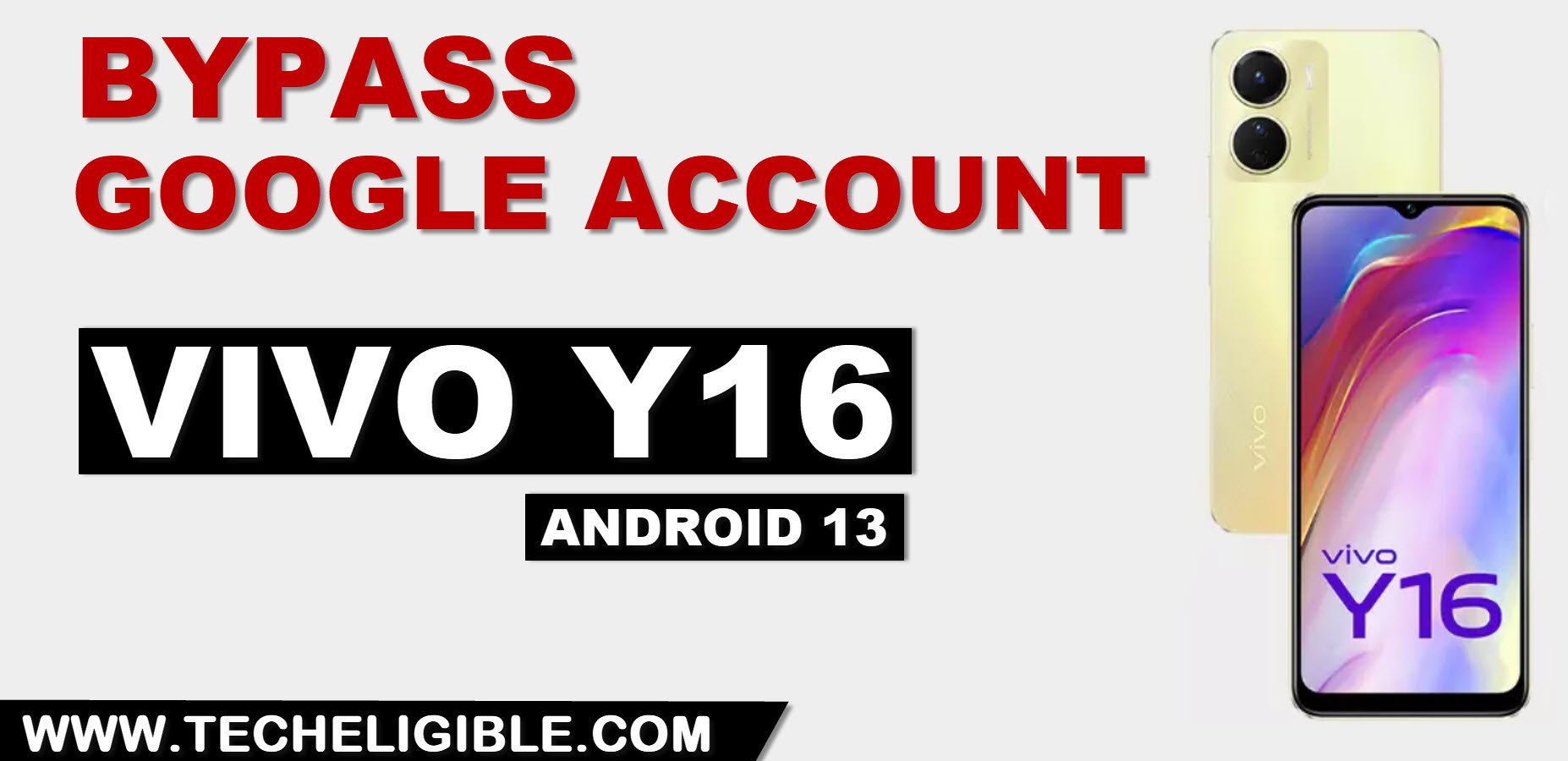 how to remove FRP Account VIVO Y16