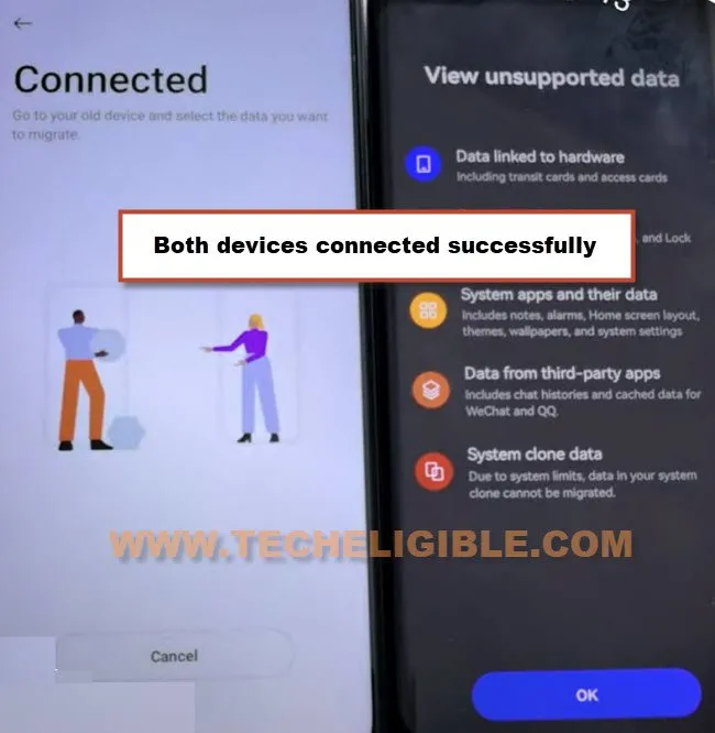 both devices connected