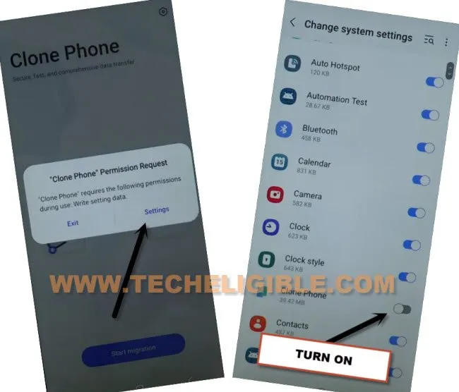enable clone phone app to remove frp verification oppo A17k