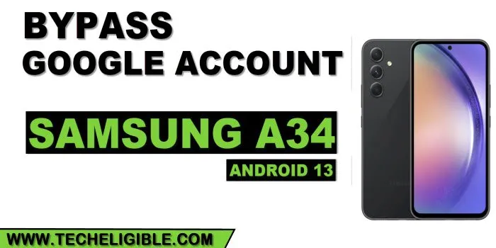 how to bypass frp Samsung A34 Android 13