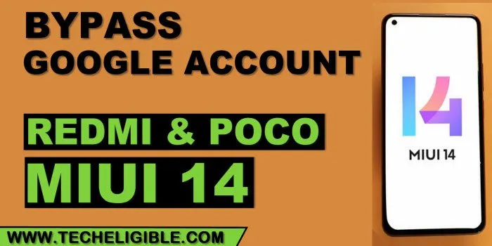 how to bypass frp account all MIUI 14 device