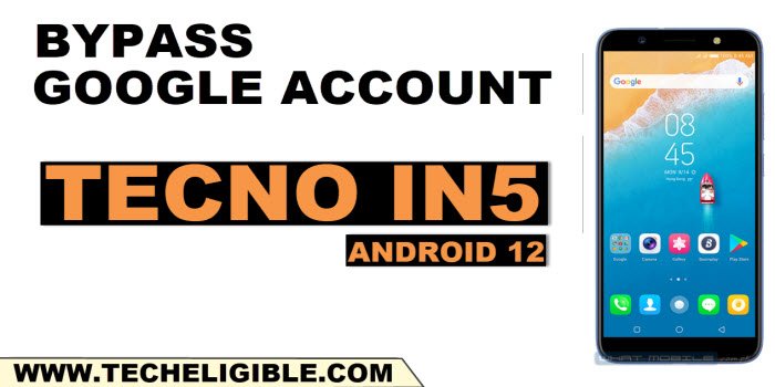 how to bypass frp Tecno in5 without pc