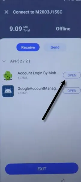 open account login app to bypass frp Infinix Smart 7 HD