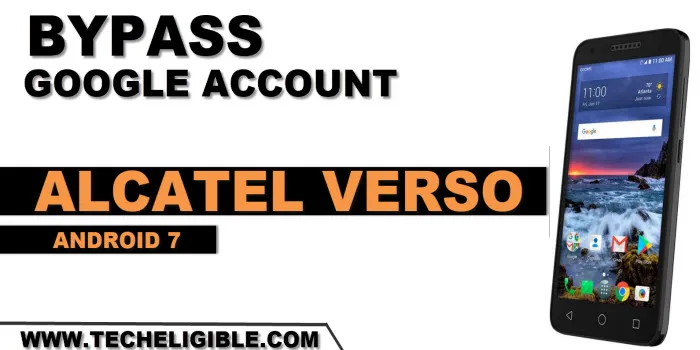 how to bypass frp account Alcatel Verso
