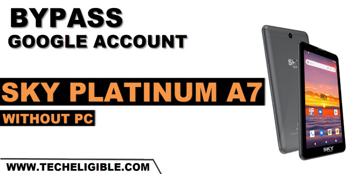 how to bypass frp account Sky Platinum A7 without pc