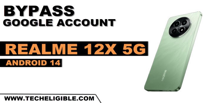 how to remove frp account Realme 12X 5G
